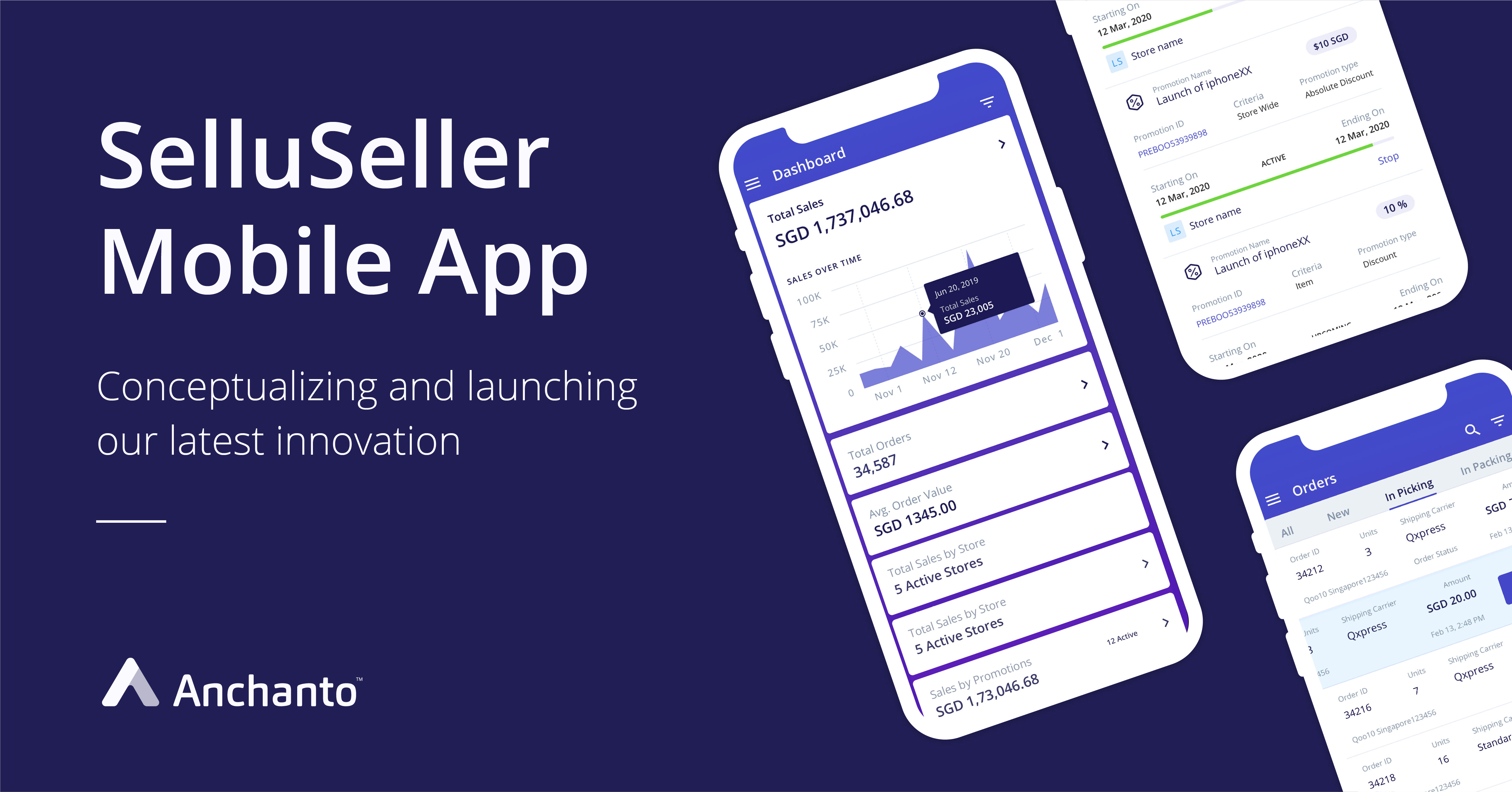 Anchanto’s revolutionary and innovative SelluSeller mobile application
